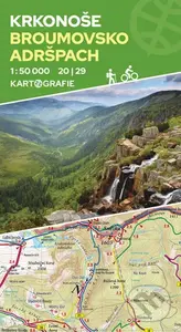Krkonoše, Broumovsko, Adršpach (1 : 50 000)