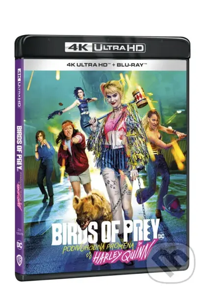 Birds of Prey Ultra HD Blu-ray (Podivuhodná proměna Harley Quinn) - film z kategorie Akční filmy
