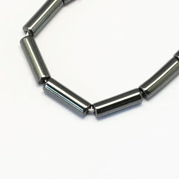 Non-magnetic Synthetic Hematite Beads Strands