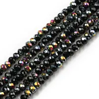 Electroplate Glass Beads Strands