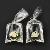 Resin Pendants with Iron Jump Ring