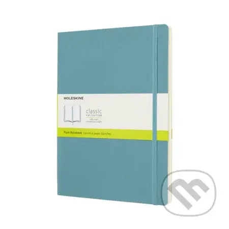 Moleskine - zápisník svetlomodrý (veľký, čistý)