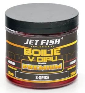 Jet fish boilie v dipu premium clasicc 200 ml 20 mm - x-spice