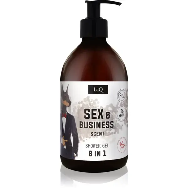 LaQ Doberman svěží sprchový gel 8 v 1 500 ml