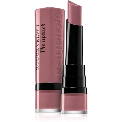 Bourjois Rouge Velvet The Lipstick matná rtěnka odstín 18 Mauve Martre 2,4 g