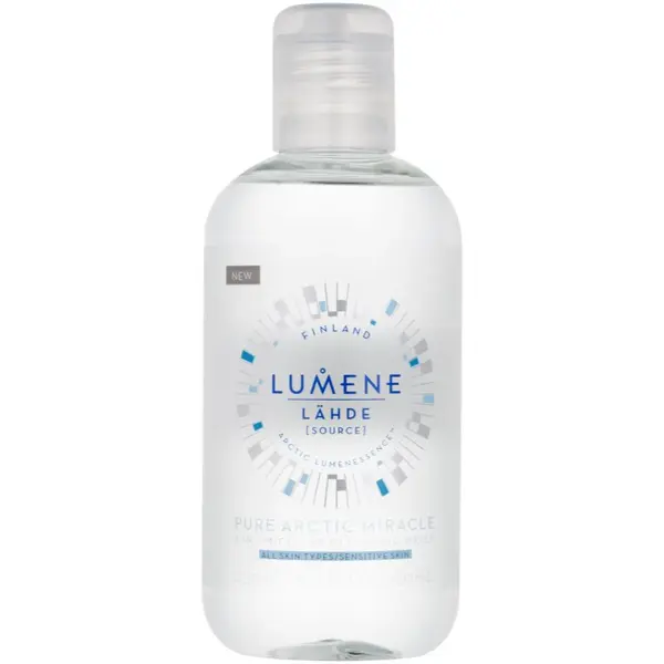 Lumene Nordic Hydra [LÄHDE] Pure Arctic Miracle micelární čisticí voda pro všechny typy pleti včetně citlivé 250 ml