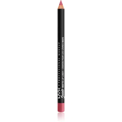 NYX Professional Makeup Suede Matte Lip Liner matná tužka na rty odstín 29 Sao Paulo 1 g