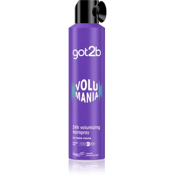 got2b Volumania lak na vlasy se silnou fixací pro dlouhotrvající objem 300 ml