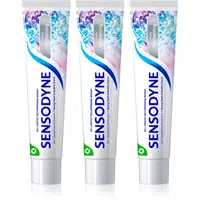 Sensodyne Extra Whitening bělicí zubní pasta s fluoridem pro citlivé zuby 3x75 ml