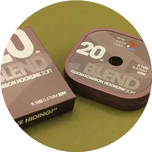 One more cast fluorocarbon blend fluorocarbon hooklink soft 20 m - 20 lb