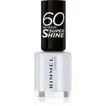 Rimmel 60 Seconds Super Shine lak na nehty odstín 703 White Hot Love 8 ml