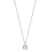 Lotus Silver Elegantní stříbrný náhrdelník s krystaly Swarovski LP2005-1/1 (řetízek, přívěsek)