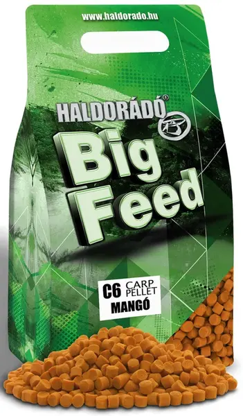 Haldorádó pelety big feed c6 pellet 2 kg 6 mm - mango