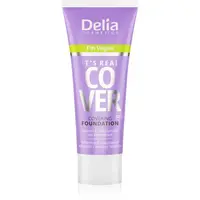 Delia Cosmetics It's Real Cover krycí make-up odstín 203 Latte 30 ml