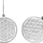 Engelsrufer Stříbrné náušnice Květ života ERE-LIFL