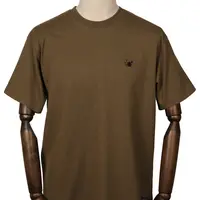 Thinking anglers tričko olive t-shirt - l