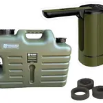 Holdcarp set automatická pumpa smart rechargeable tap + kanystr cubic water carrier 18 l