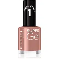 Rimmel Super Gel gelový lak na nehty bez užití UV/LED lampy odstín 033 R&B Rose 12 ml