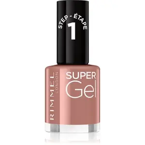 Rimmel Super Gel gelový lak na nehty bez užití UV/LED lampy odstín 033 R&B Rose 12 ml