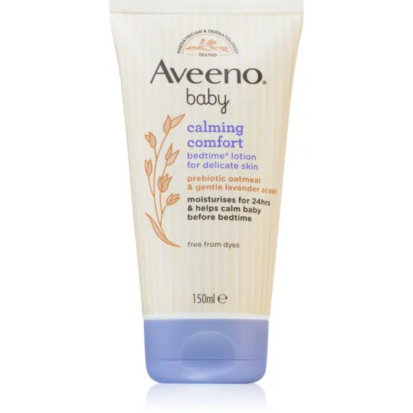 Aveeno Baby Calming Comfort dětské tělové mléko pro dobré spaní 150 ks