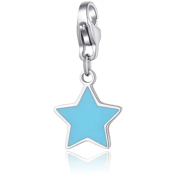 S'Agapõ Ocelový přívěsek Hvězdička Happy SHA396