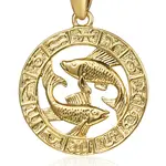 JVD Pozlacený přívěsek Ryby SVLP0713XH2GORY