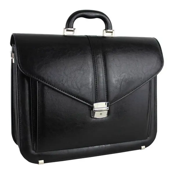 Pánská aktovka REAbags 7173-TR Black/Nickel