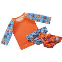 Bambinomio MIO WAVE Souprava na plavání, oranžová, velikost 1-2Y