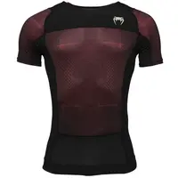 Venum G-FIT AIR RASHGUARD Pánské sportovní triko, černá, velikost
