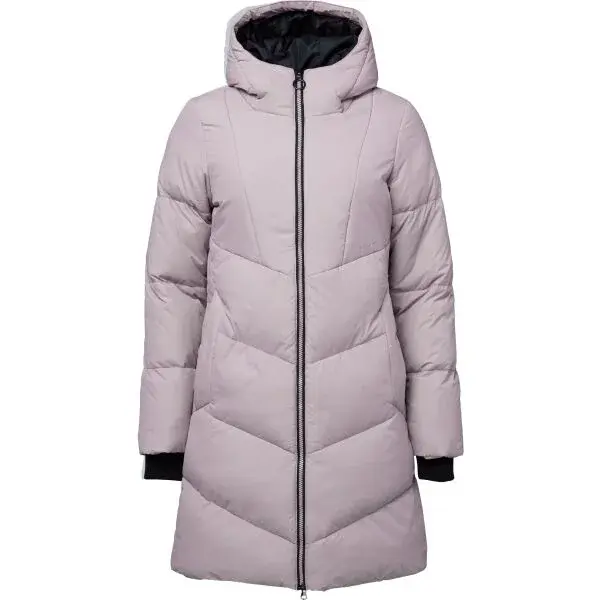 Willard ANEMONE Dámský lehký prošívaný kabát, fialová, velikost XXL