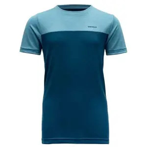 Devold NORANG Dětské tričko, modrá, velikost 16Y