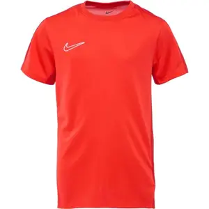 Nike DRI-FIT ACADEMY Dětské fotbalové tričko, červená, velikost