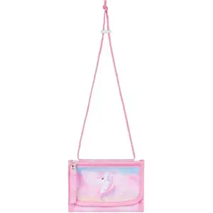 BAAGL RAINBOW UNICORN Peněženka na krk, růžová, velikost