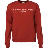 Tommy Hilfiger MODERN REG CORP Dámská mikina, červená, velikost
