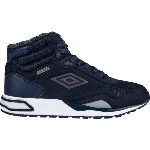 Umbro REDHILL HIGH W PROOF Pánská volnočasová obuv, tmavě modrá, velikost 45.5