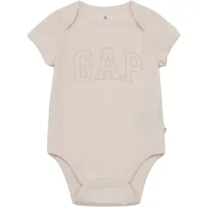 GAP V-G LOGO Dětské body, béžová, velikost