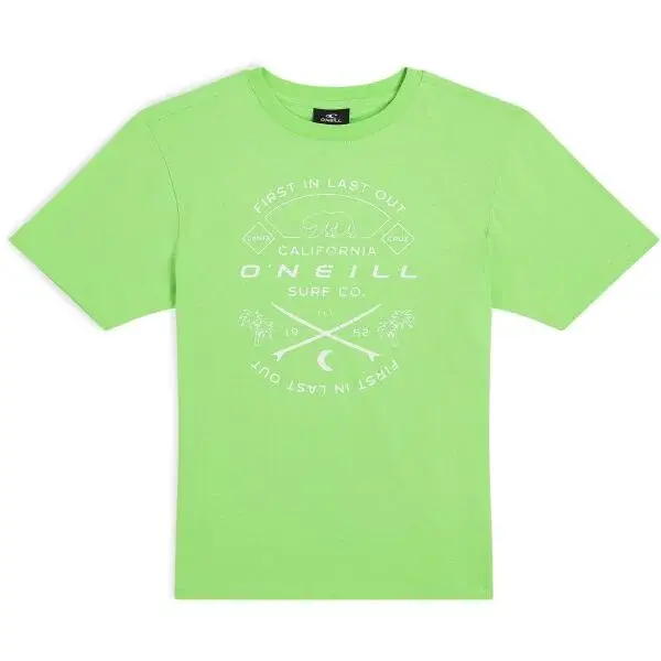O'Neill JACK Chlapecké tričko, světle zelená, velikost