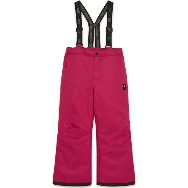 LEGO&reg; kidswear LWPAYTON 701 Dětské lyžařské kalhoty, růžová, velikost