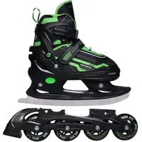 Arcore ADAPTA 2IN1 Chlapecké in-line a lední brusle v jednom, černá, velikost