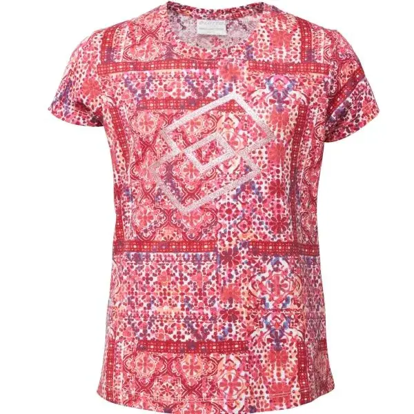 Lotto WIBI Dívčí triko, růžová, velikost 128-134