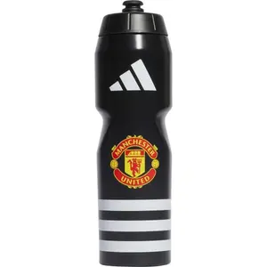 adidas MANCHESTER UNITED FC BOTTLE 750 ML Láhev na vodu, černá, velikost 750 ML