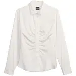 GAP LS SATIN Dámská košile, bílá, velikost