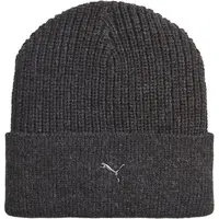 Puma METAL CAT BEANIE Zimní čepice, tmavě šedá, velikost