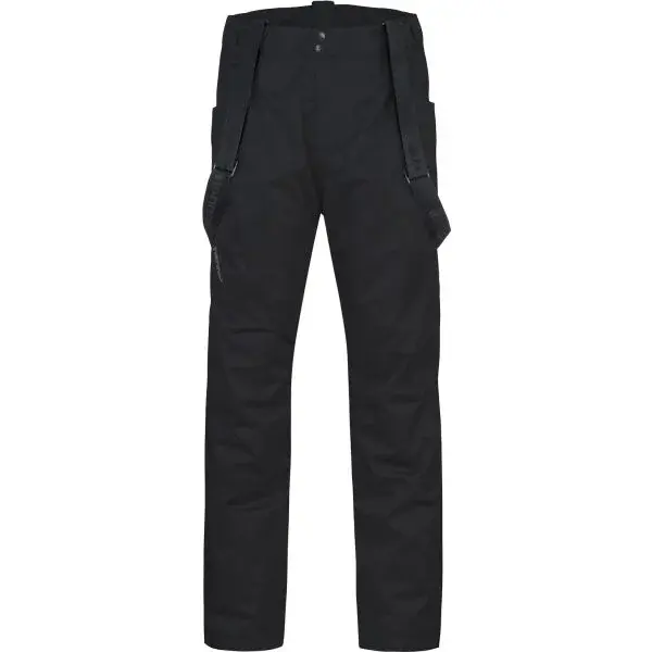 Hannah ALECIO Pánské lyžařské kalhoty pro plnoštíhlé, černá, velikost XXL