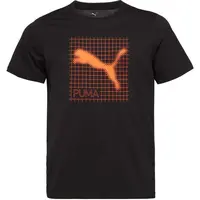 Puma TECH GRAPHIC TEE Pánské triko, černá, velikost