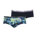 O'Neill HIPSTER WATERPNT&PLAIN 2-PACK Dámské kalhotky, mix, velikost