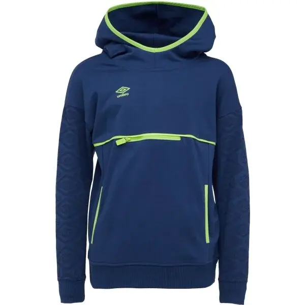 Umbro WANZ Chlapecká mikina, modrá, velikost 116-122