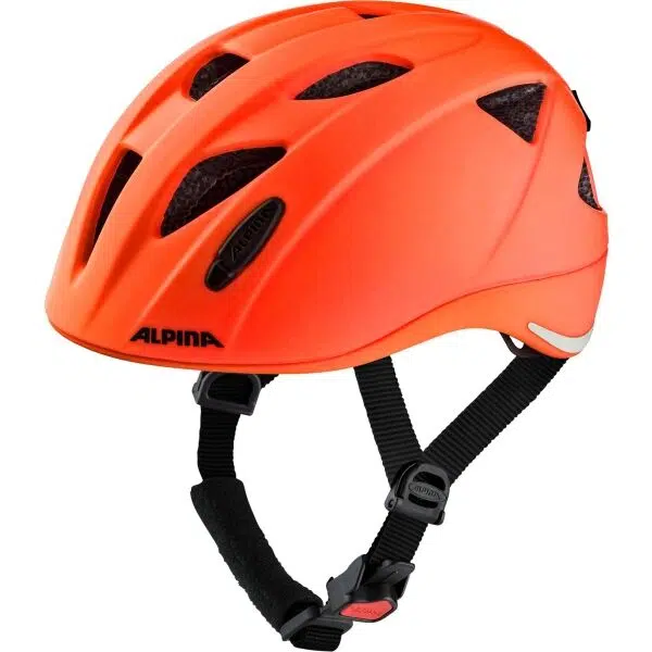 Alpina Sports XIMO L.E. Dětská helma na kolo, oranžová, velikost (45 - 49)