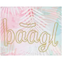 BAAGL SUNSET Peněženka, růžová, velikost