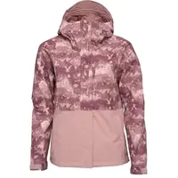 Columbia HIKEBOUND PRINTED JACKET W Dámská outdoorová bunda, růžová, velikost